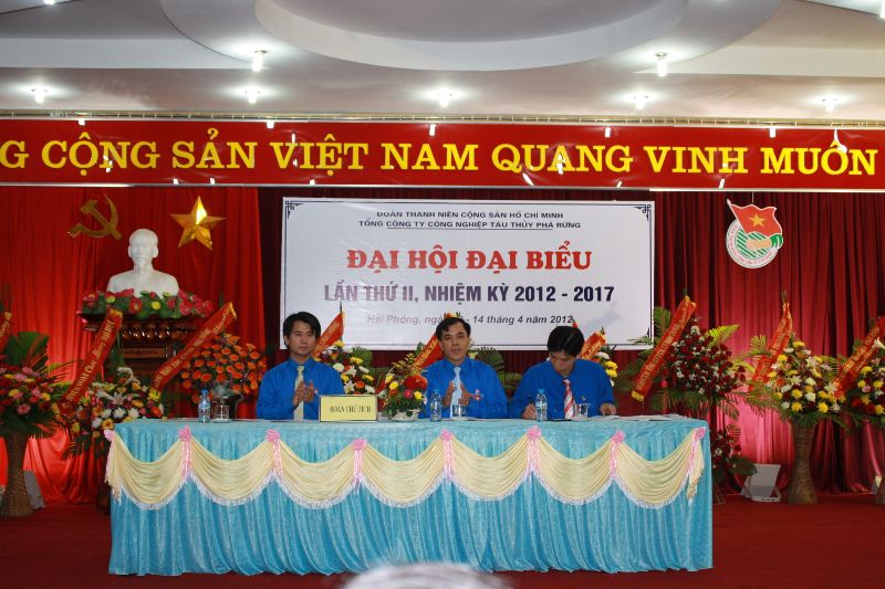 Đại hội đại biểu Đoàn TNCS Hồ Chí Minh - Tổng Công ty CNTT Phà Rừng lần thứ II, nhiệm kỳ 2012-2017